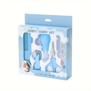 Baby Care Set for Ages 0-3 Includes Nail Clippers Comb and Scissors Safe PP Material