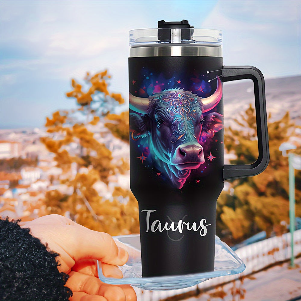 Stainless Steel Travel Mug Constellation Tumbler Vacuum Insulated Cup for Gifts