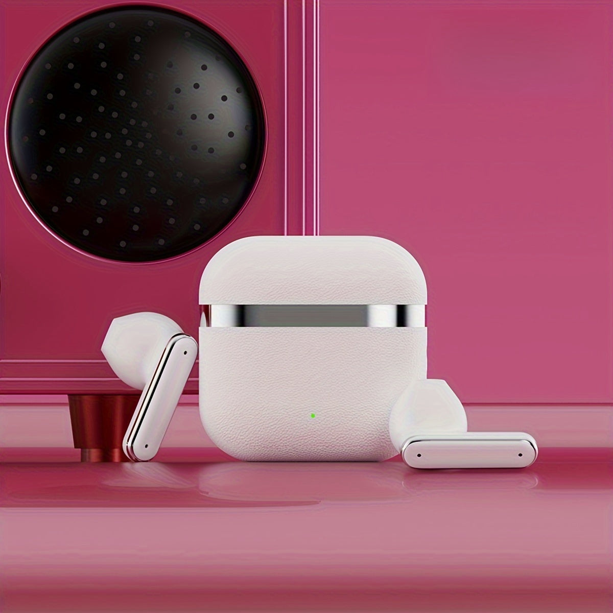 Auriculares inalámbricos semi en oído 9D HIFI estéreo Dolby audio control táctil compatibles con teléfonos móviles