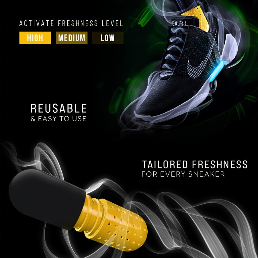 10Pcs Shoe Freshener Pills Solid Air Purifying Balls Odor Neutralizer