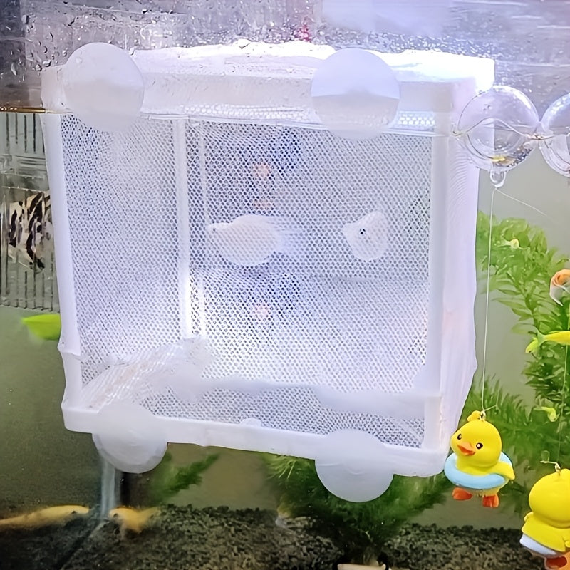 Aquarium Fish Net for Fish and Shrimp Separation Durable PE Material Small Tank Isolation