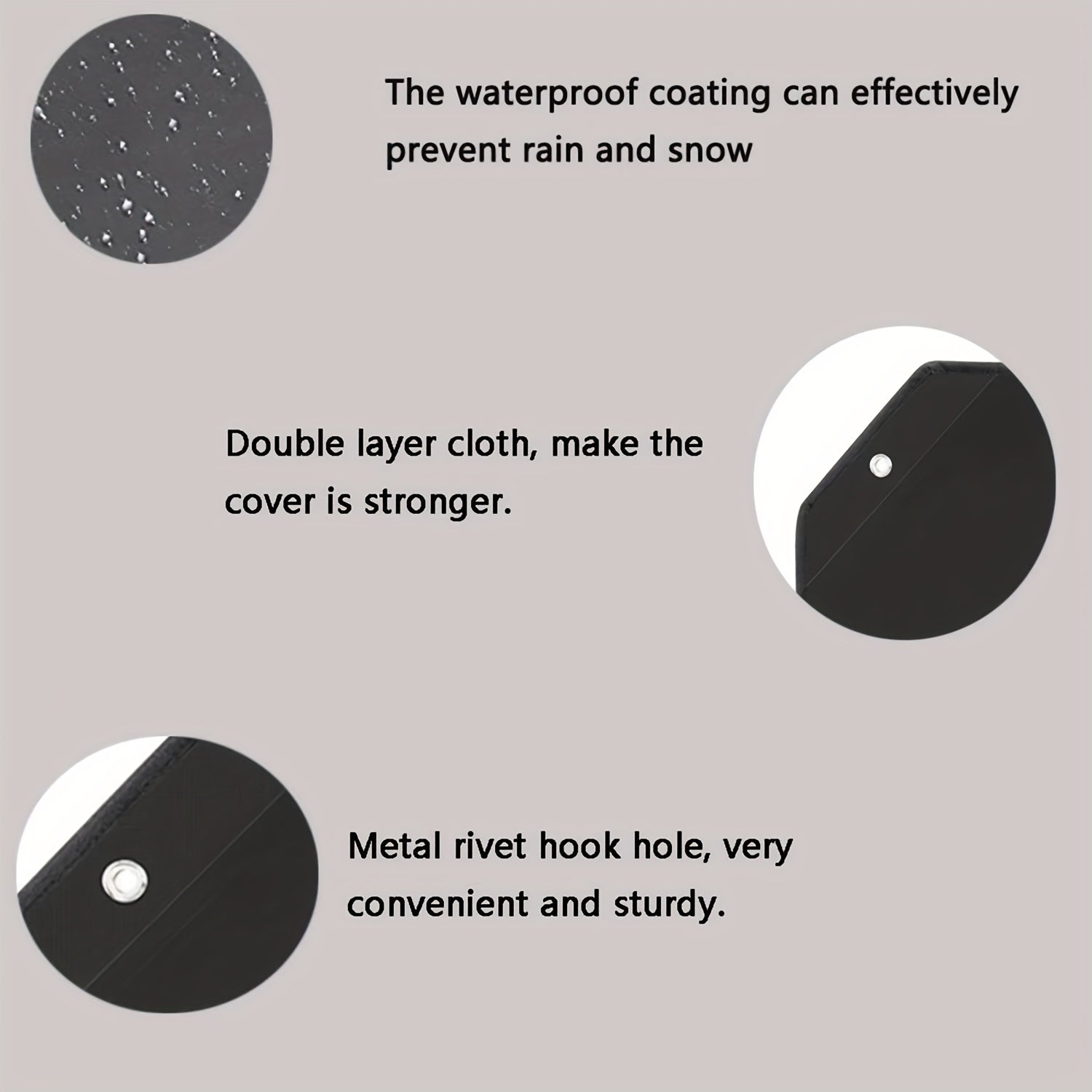 Waterproof Air Conditioner Cover Weather-Resistant Outdoor Protection All Seasons