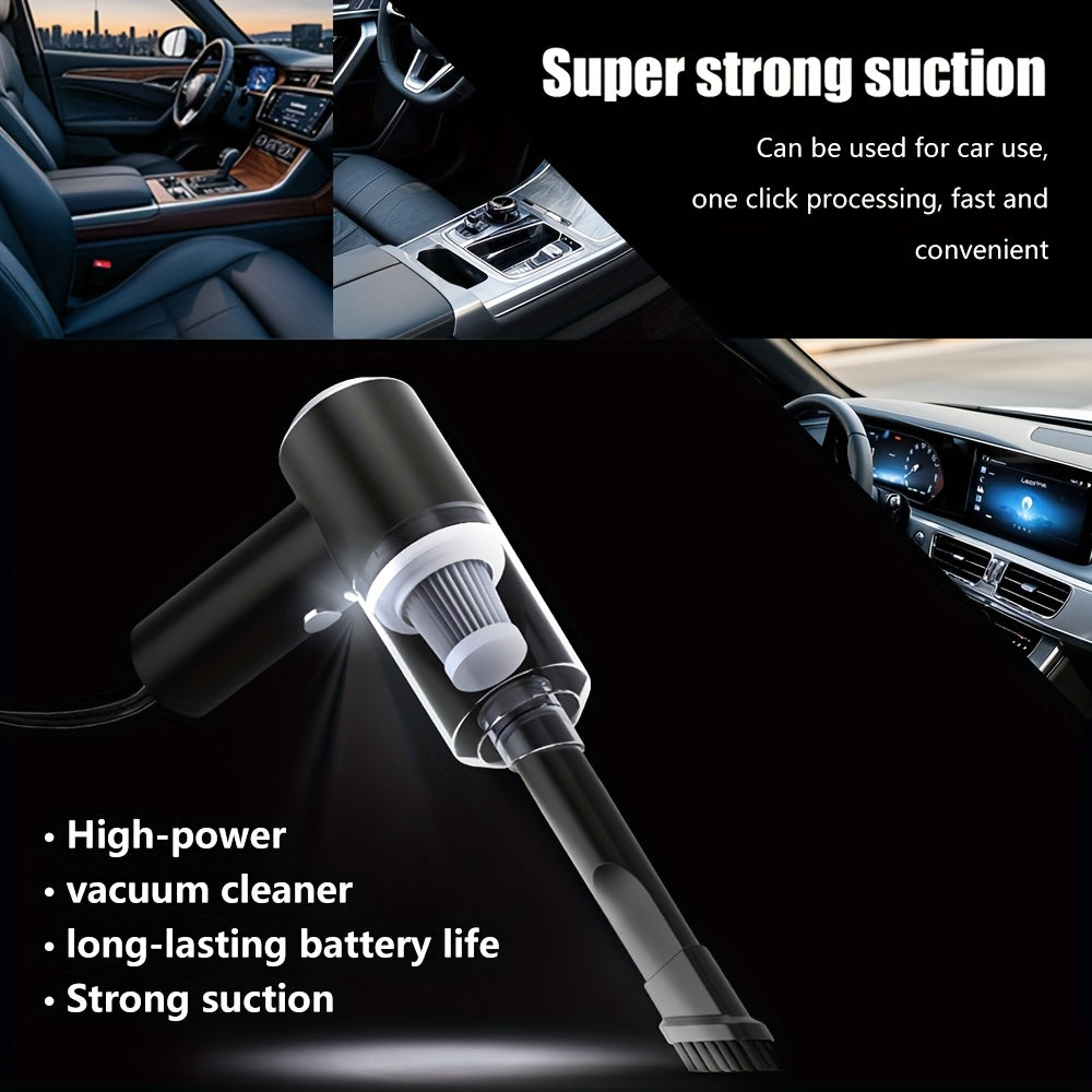 Handheld Car Vacuum Cleaner Portable Corded Strong Suction Compact Dust Ash Debris