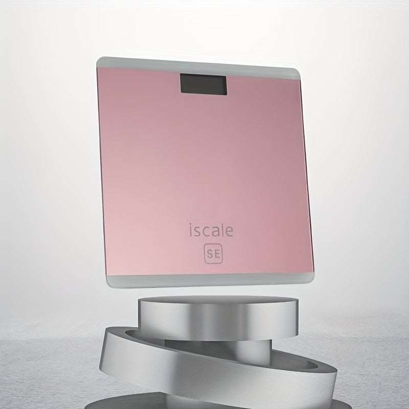 Mini Smart Digital Bathroom Scale Black Pink Battery Operated Max 36V