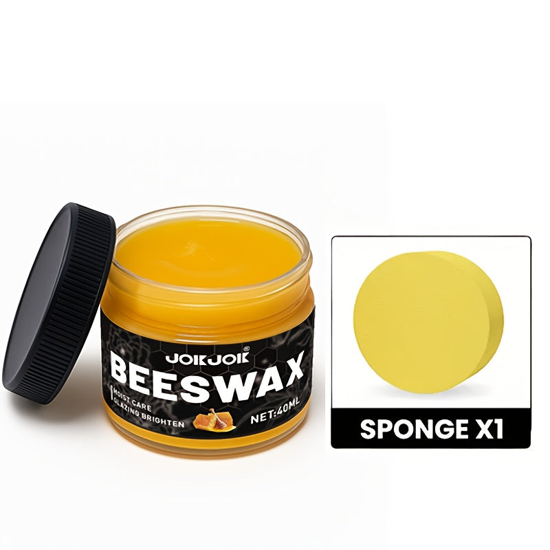 Universal Shoe Polish Care Set With Beeswax Oil For Faux Leather