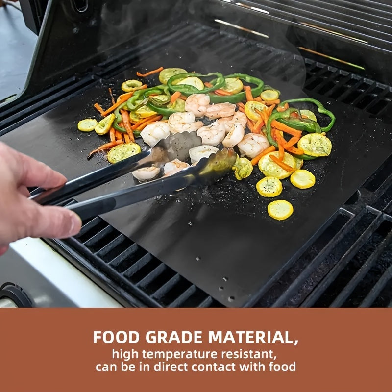 Durable Teflon BBQ Mat Reusable Non-Stick Grill and Oven Mat
