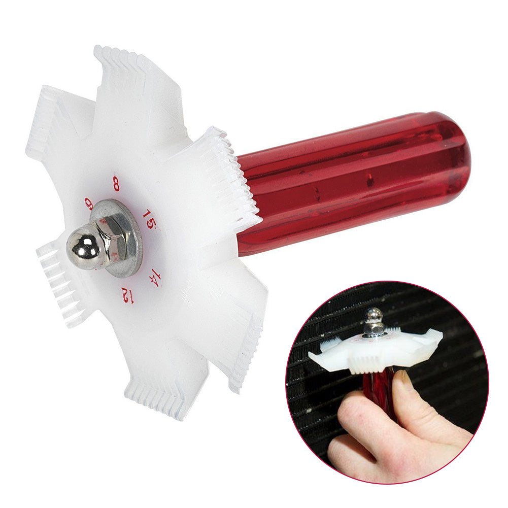 Multi-Functional Air Conditioner Cleaning Tool for Radiators and Condensers