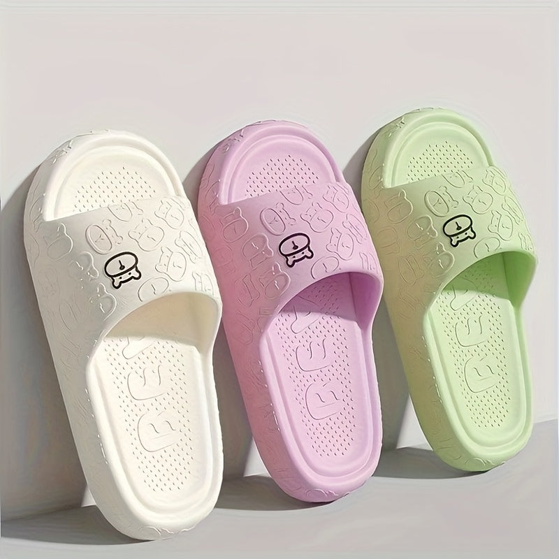 Unisex Breathable Soft Slippers for Indoor Outdoor Non-Slip Comfort