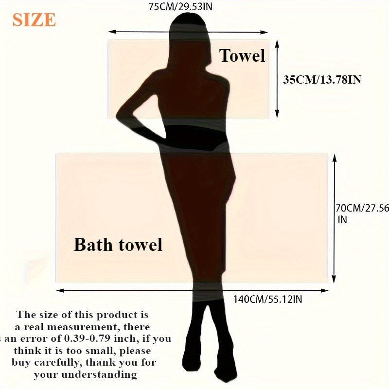 Checkerboard Pattern Soft Face Towel Absorbent and Comfortable for Bathroom Gym Kitchen