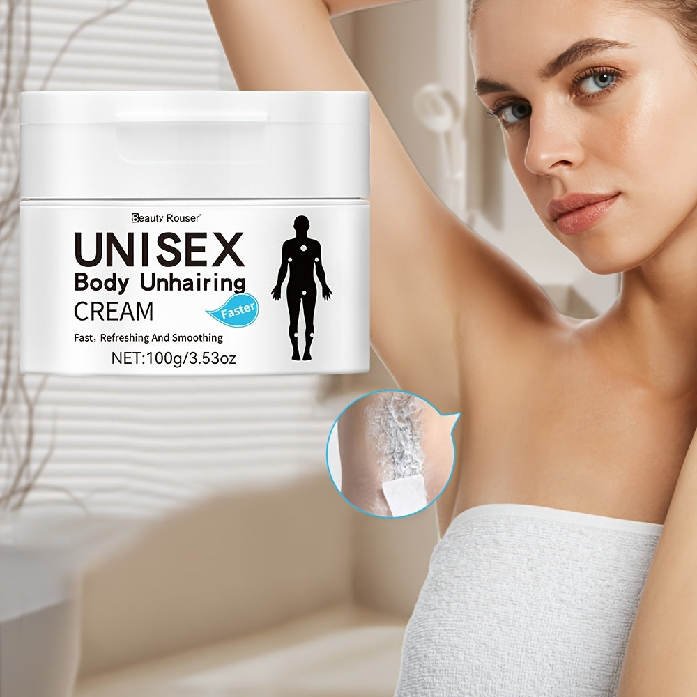 Tanaga qarshi qattiq va yumshoq, barcha teri turlari uchun tez va allergenlarga chidamli 3.53oz tanaga qarshi qichqiriq kremi