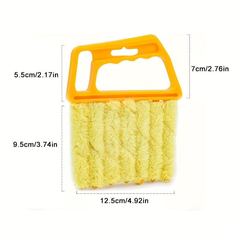 Washable Window Cleaning Brush with Microfibers for Dust and Blind Cleaning
