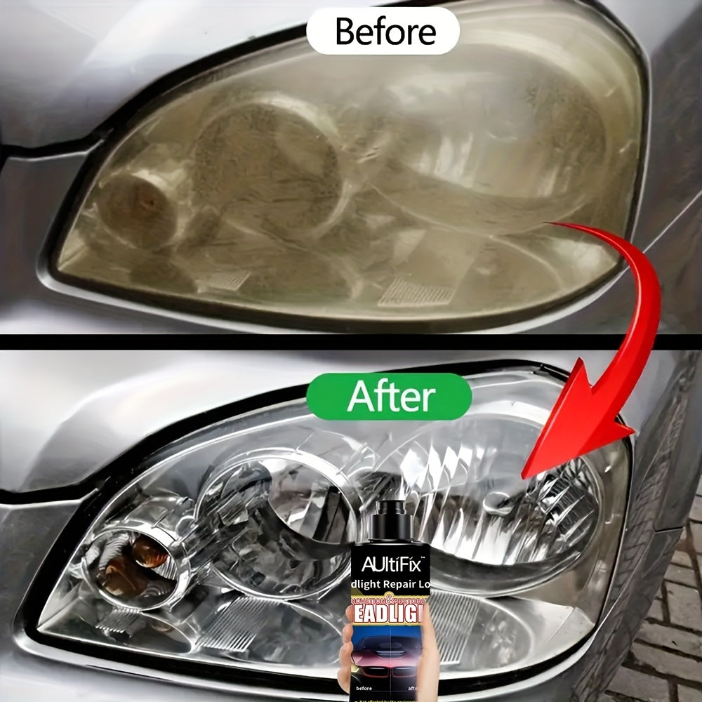 Car Headlight Repair Cream 100ml Scratch & Oxidation Removal Plastic Polish