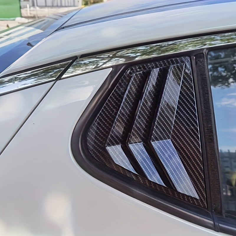 Kia Optima K5 2011-2015 uchun avtomobil karbon tolasi uslubidagi ABS chorak ventilyator qopqog'i