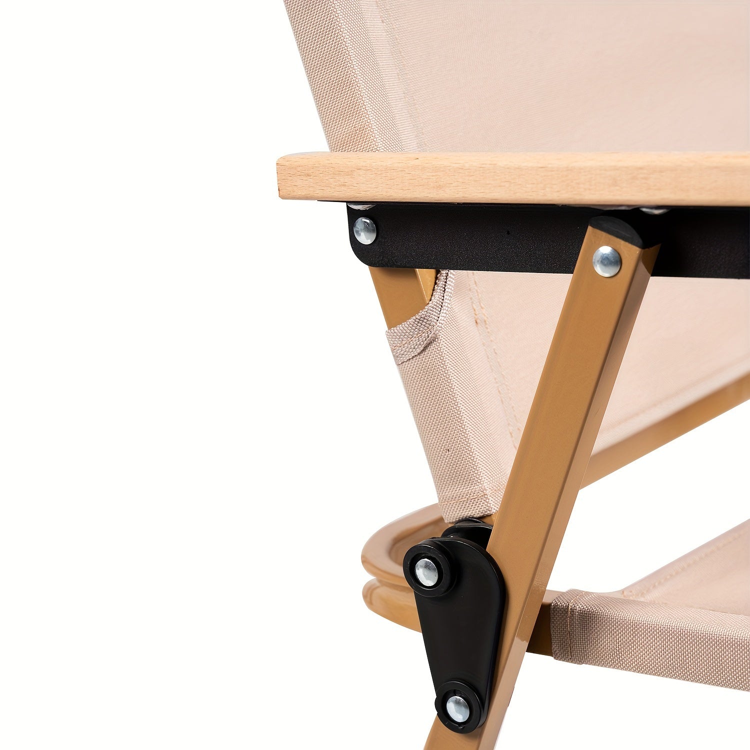 TORGWIN Portativ Qayriladigan Kampir O'tiradigan Stul, Alyuminiy Qotishma Ramka, Oksford Matosi O'tiradigan Joy, Qayriladigan Qo'l, Bo'yalgan Yuzasi - Katta O'lchamdagi Qayriladigan Stul