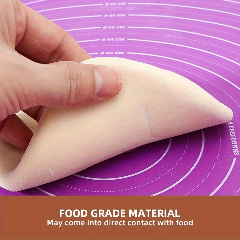 Extra-Thick Non-Stick Silicone Baking Mat for Dough Pastry and Noodles