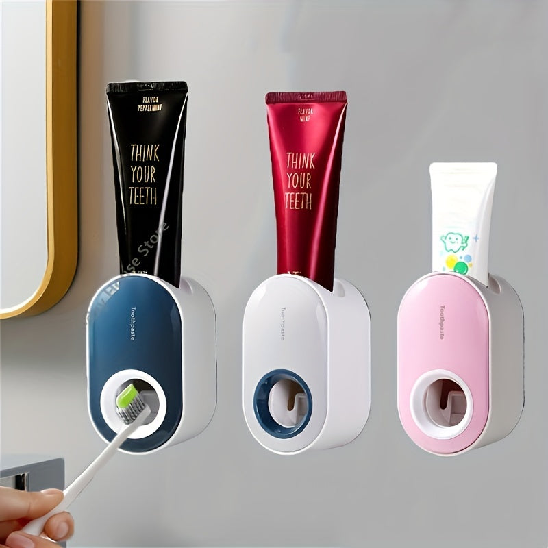 Avtomatik tish pastasi dozatori devorga o'rnatiladigan hammom aksessuarlari to'plami