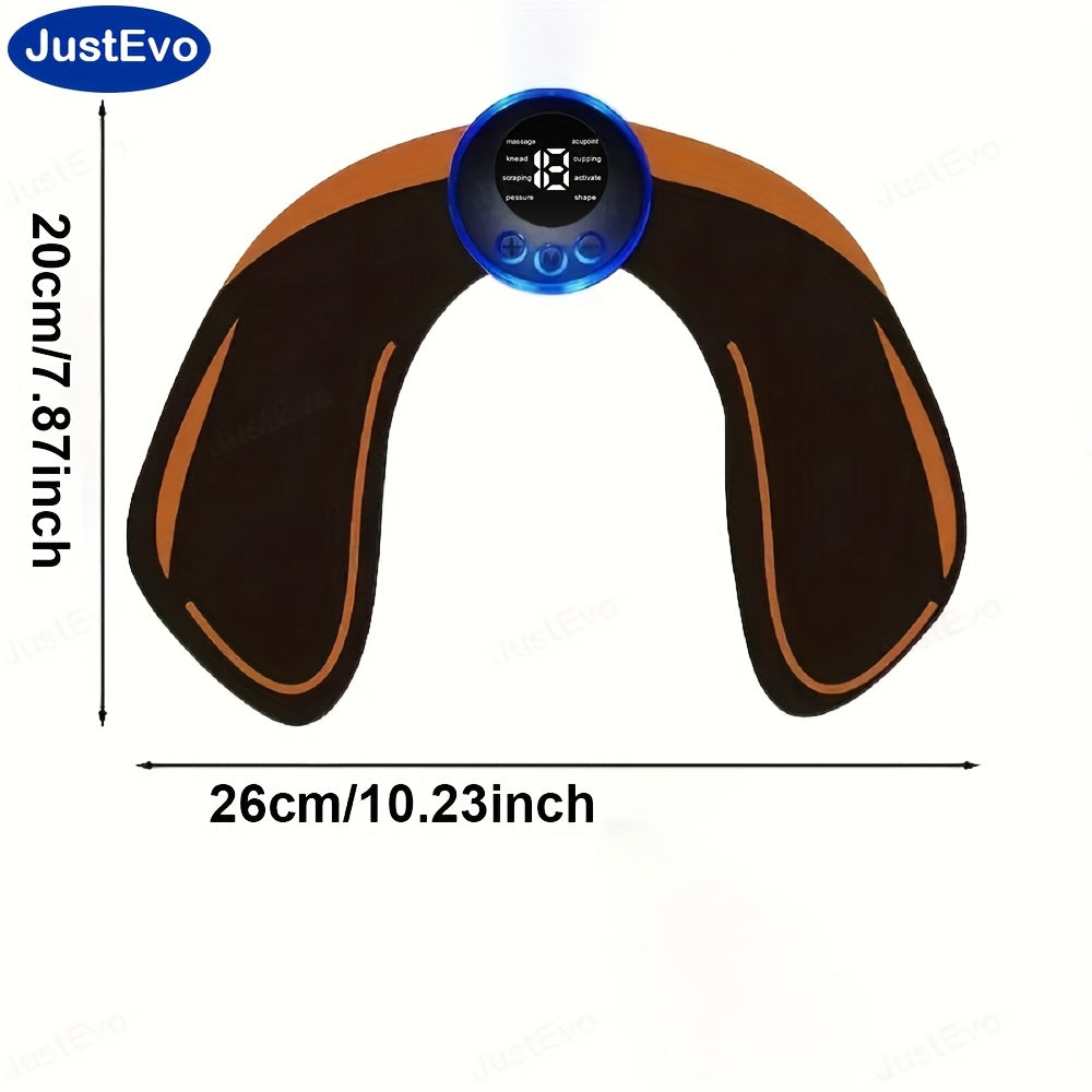 JustEvo EMS Hip Trainer, portativ, qayta zaryadlanadigan litiy batareyasi, USB zaryadlash, glute kuchini oshirish va shakllantirish uchun ideal.