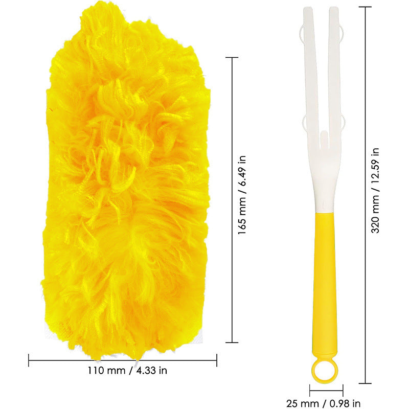 30 ta elektrostatik cho'kma tozalash matolari mebel, avtomobil, klaviatura uchun - ko'p funksiyali qo'l bilan tozalash cho'tkasi - kir yuvish, tozalash materiallari, chang yig'uvchi