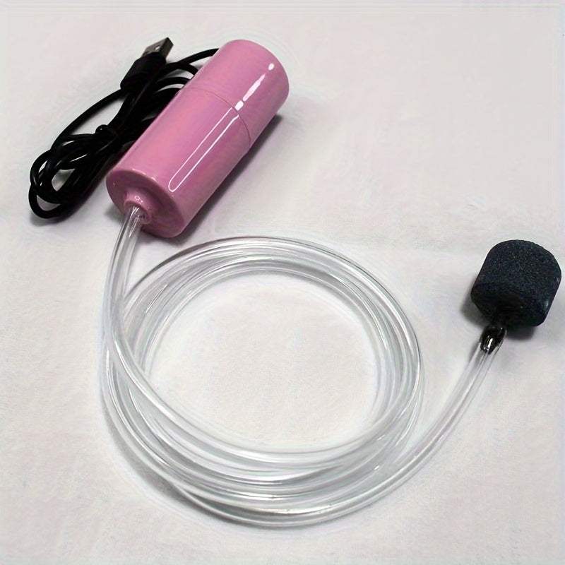 Fish Tank Oxygen Pump for Aquarium, Quiet, USB Powered, Outdoor Use