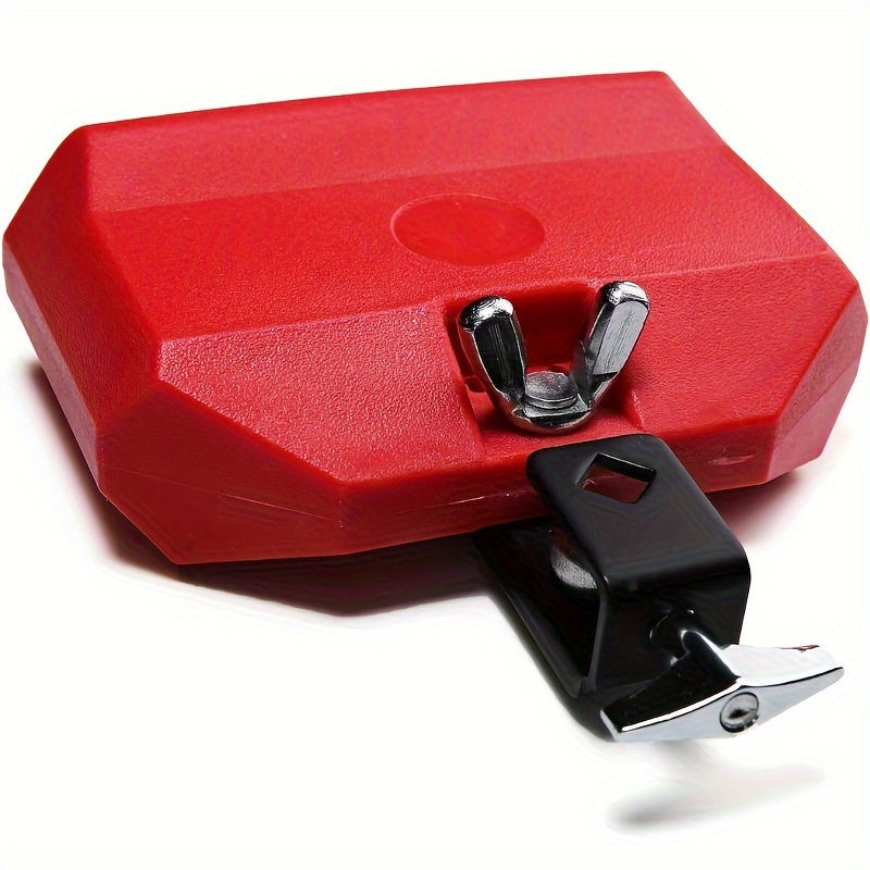 Red Blue Plastic Latin Percussion Jam Block for Musical Performance