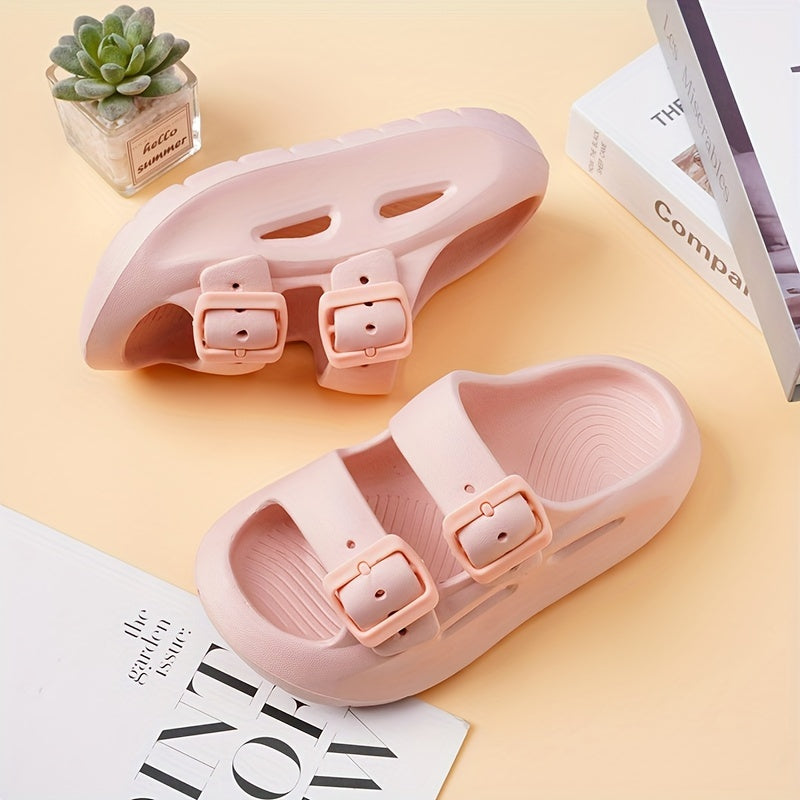 Детские мальчики открытые сандалии с открытым носком дышащие легкие EVA повседневные летние