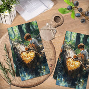 Coastal Theme Kitchen Towels 2-Pack Ultra Soft Absorbent Machine Washable