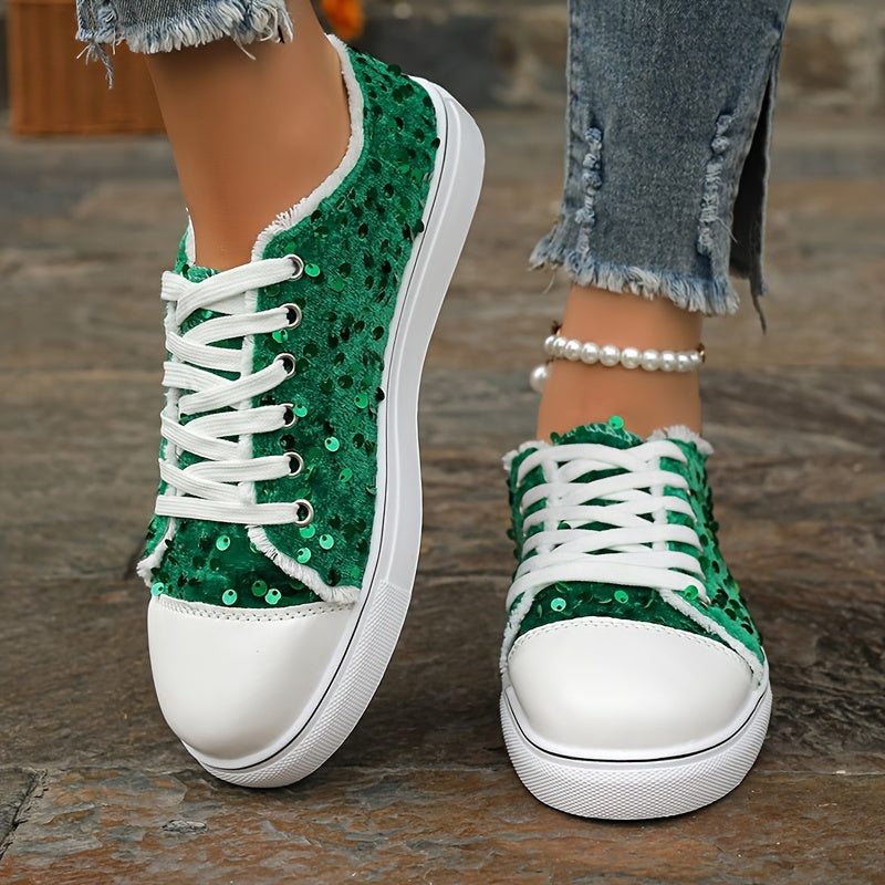 Women's Casual Outdoor Shoes Fabric Low-Top Sports Sneakers