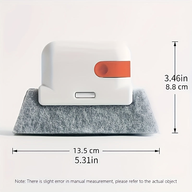 Cepillo de limpieza universal para rieles en baño, cocina y muebles de sala