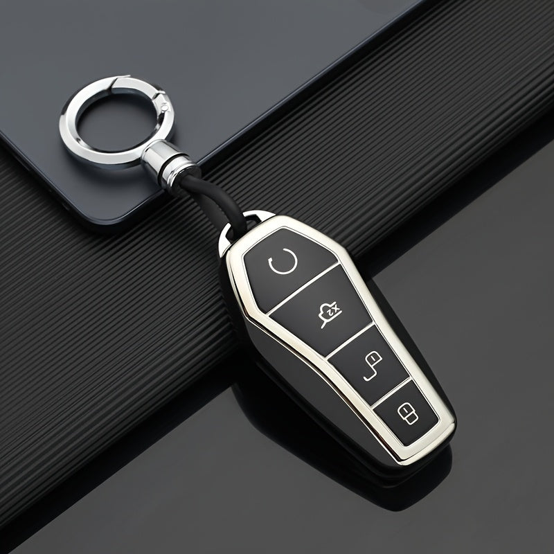 Car Key Case Silicone Cover for Vehicle Models Compatible with Various Electric Cars