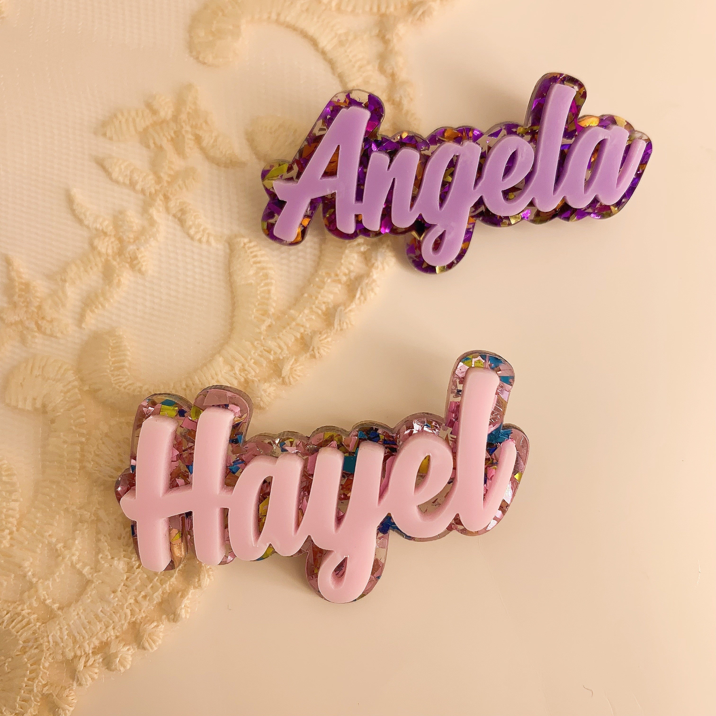 Partiyalar va sovg‘alar uchun akril nom belgilari, moslashtiriladigan, qiziqarli va zamonaviy