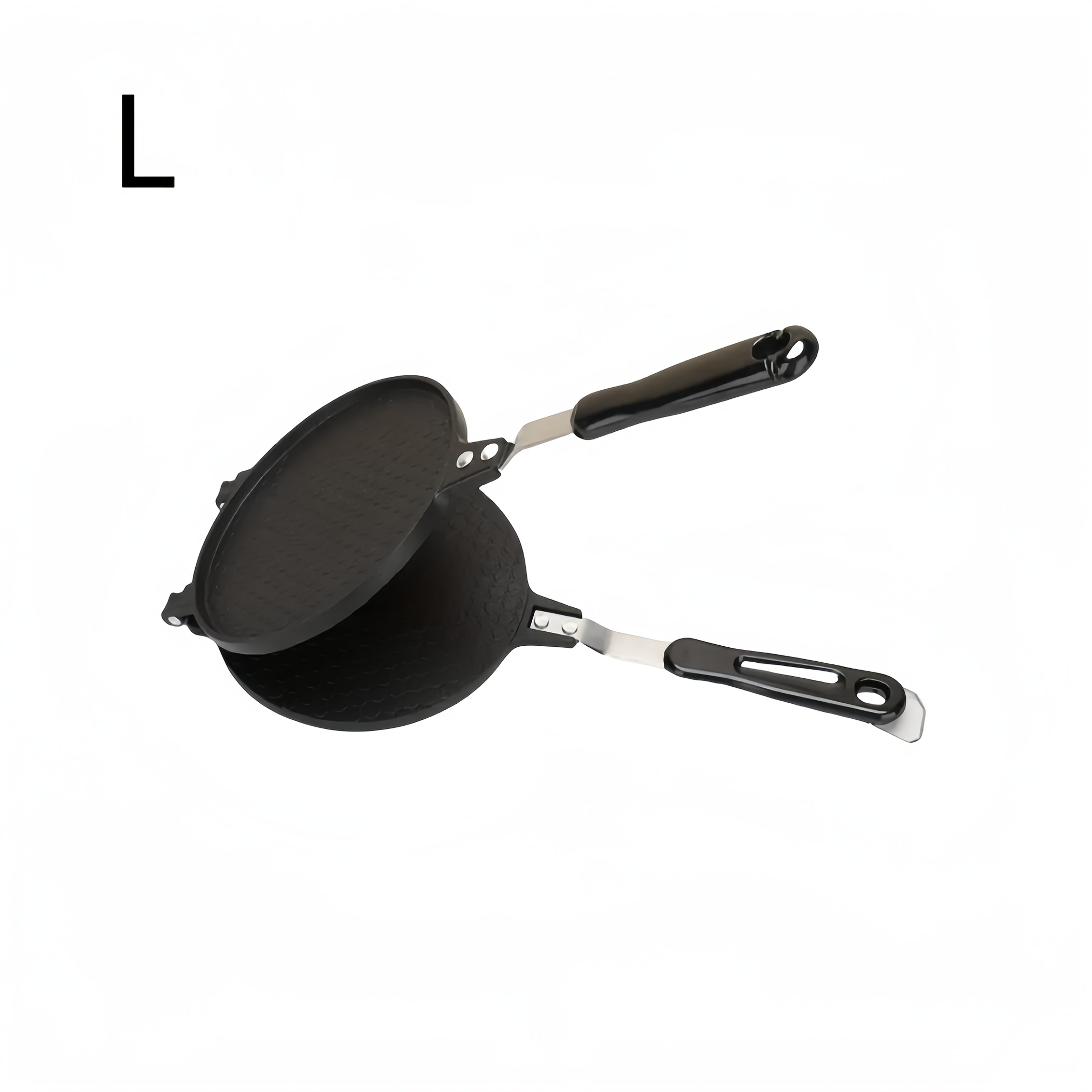 SHAON 1 dona Uzun Qo‘lqopli Non-Stick Waffle Pan - Chidamli, chizish va zangga qarshi ta'sir qiluvchi desert tayyorlovchi, DIY Muzqaymoq konuslari, vafli, tortlar uchun - Oson tozalanadi, Uy va tijorat oshxonalari uchun ideal