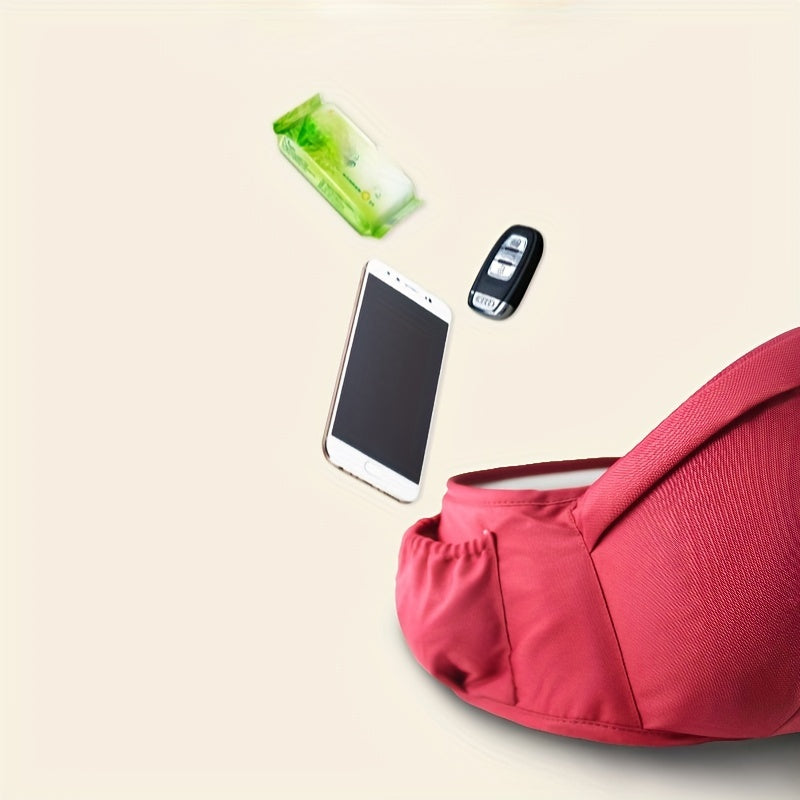 Sozlanadigan bolalar tashuvchisi bel uchun o'rindiq, chaqaloq soni uchun va ota-onalar uchun soni bilan