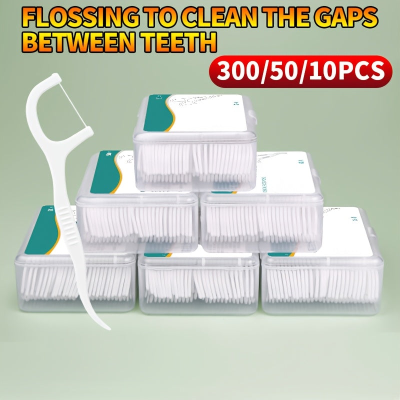 Dental Floss Pack of 50 for Teens and Adults, Tooth Gap Cleaning
