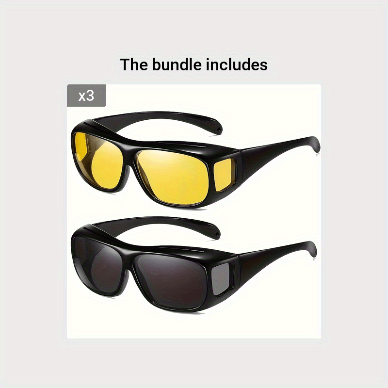 Night Vision Goggles for Men and Women with Prescription Compatibility for Outdoor Activities and Anti-Glare