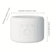 3 rejimli portativ ushlagich tozalagichi, tish apparatlari, soatlar, ko'zoynaklar va boshqalar uchun ideal. USB orqali zaryadlanadigan 500mAh batareyaga ega avtomatik tozalash mashinasi. Erkaklar, ayollar, onalar uchun mukammal sovg'a.