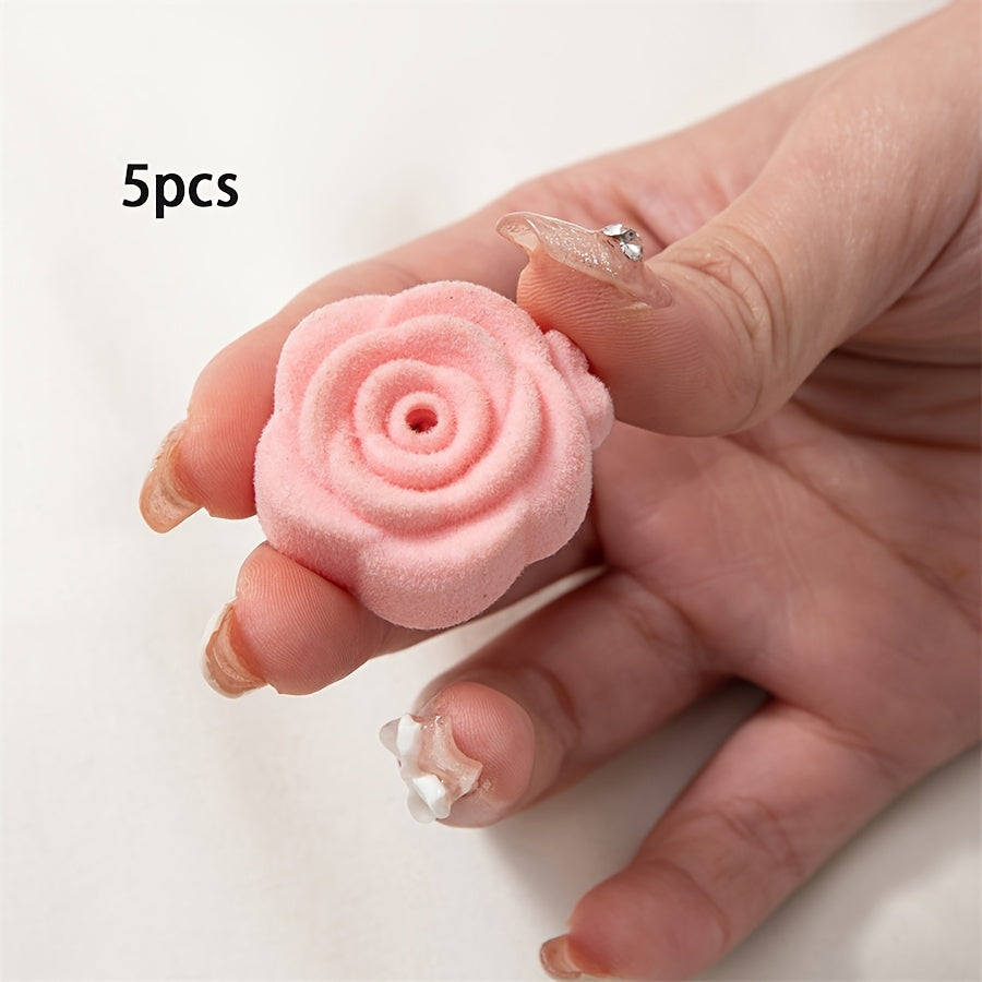 Pink Velvet Non-Slip Quilt Corner Clips Bed Sheet Fasteners