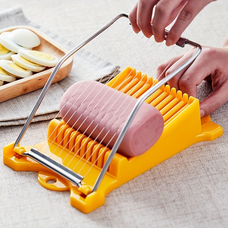 Stainless Steel Manual Meat Slicer for Ham and Lunch Meats Kitchen Tool
