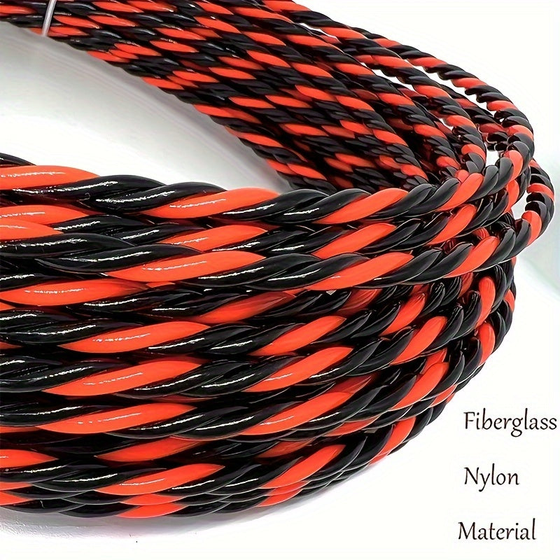 Электрик Инструмент для вытягивания проводов из стали, без плетения, прочный металлический вставитель кабеля