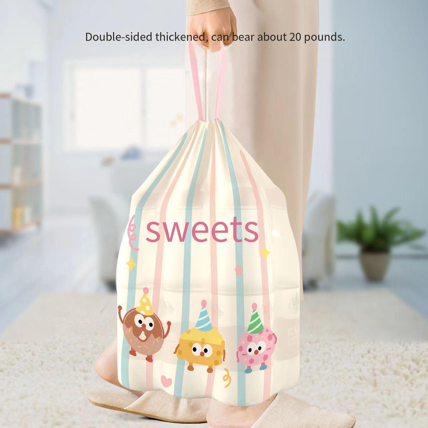 Tortish qopqog'i bilan uy xo'jalik axlat qoplari, yotoqxonalarda va boshqa joylarda oshxona va yashash xonalarini tozalash uchun yetarlicha mustahkam, yirtilishga chidamli va arzon.