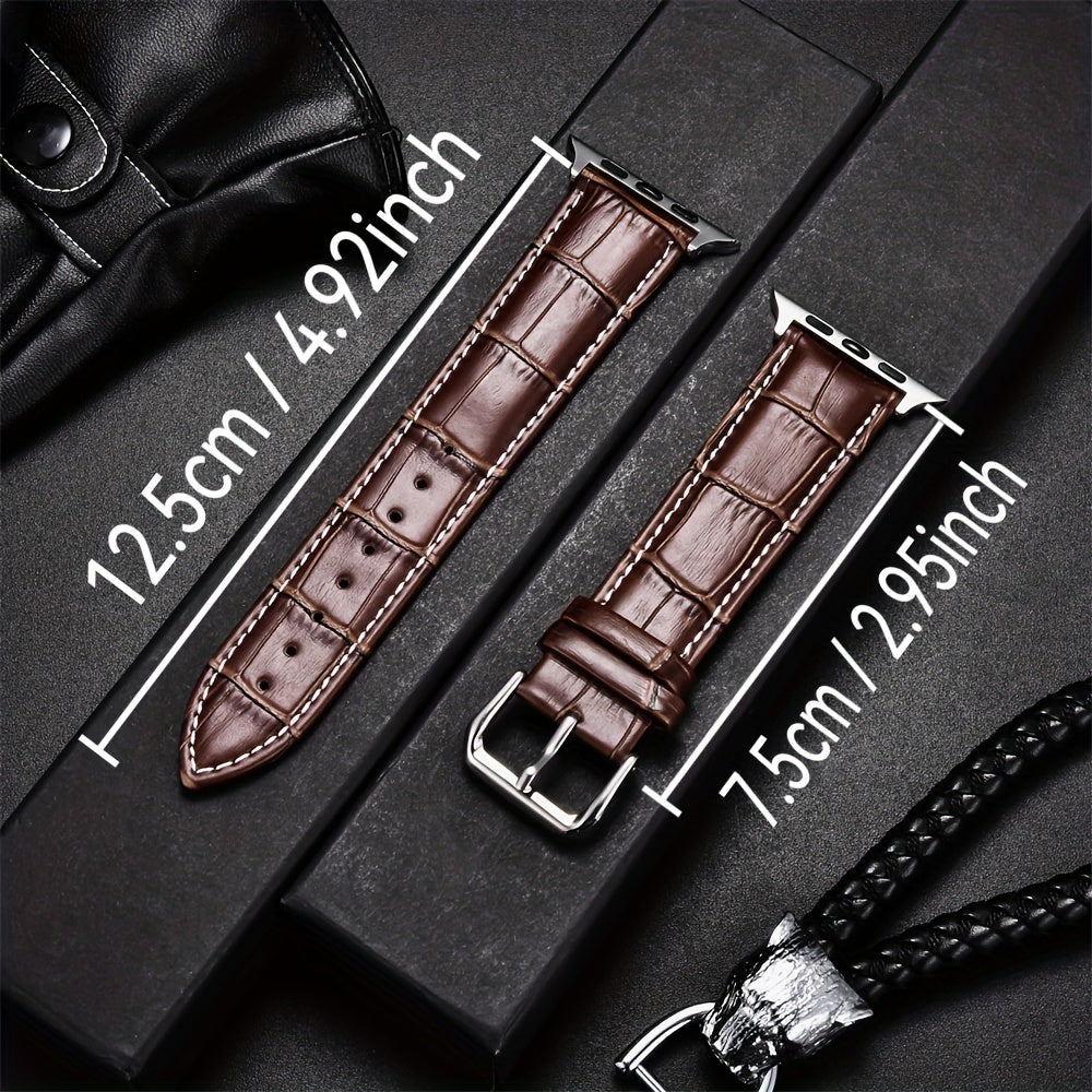 Bamboo Pattern Watch Band for Apple Watch Compatible with Series 10-3 SE 2 38mm 40mm 41mm 42mm 44mm 45mm 46mm