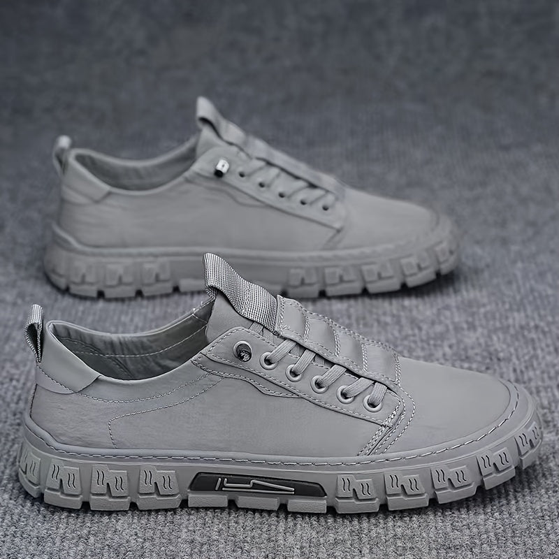 Мужские повседневные кроссовки из холста для скейтбординга, дышащие, на шнуровке, уличные кроссовки для активного отдыха