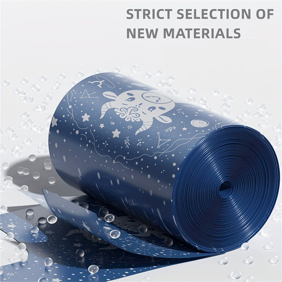 55/110/165 taqsimlangan chiqindilar sumkasi uyda foydalanish uchun - mustahkam, ko'chma, katta ko'ylak uslubi - oshxona uchun arzon bir martalik plastik sumkalar