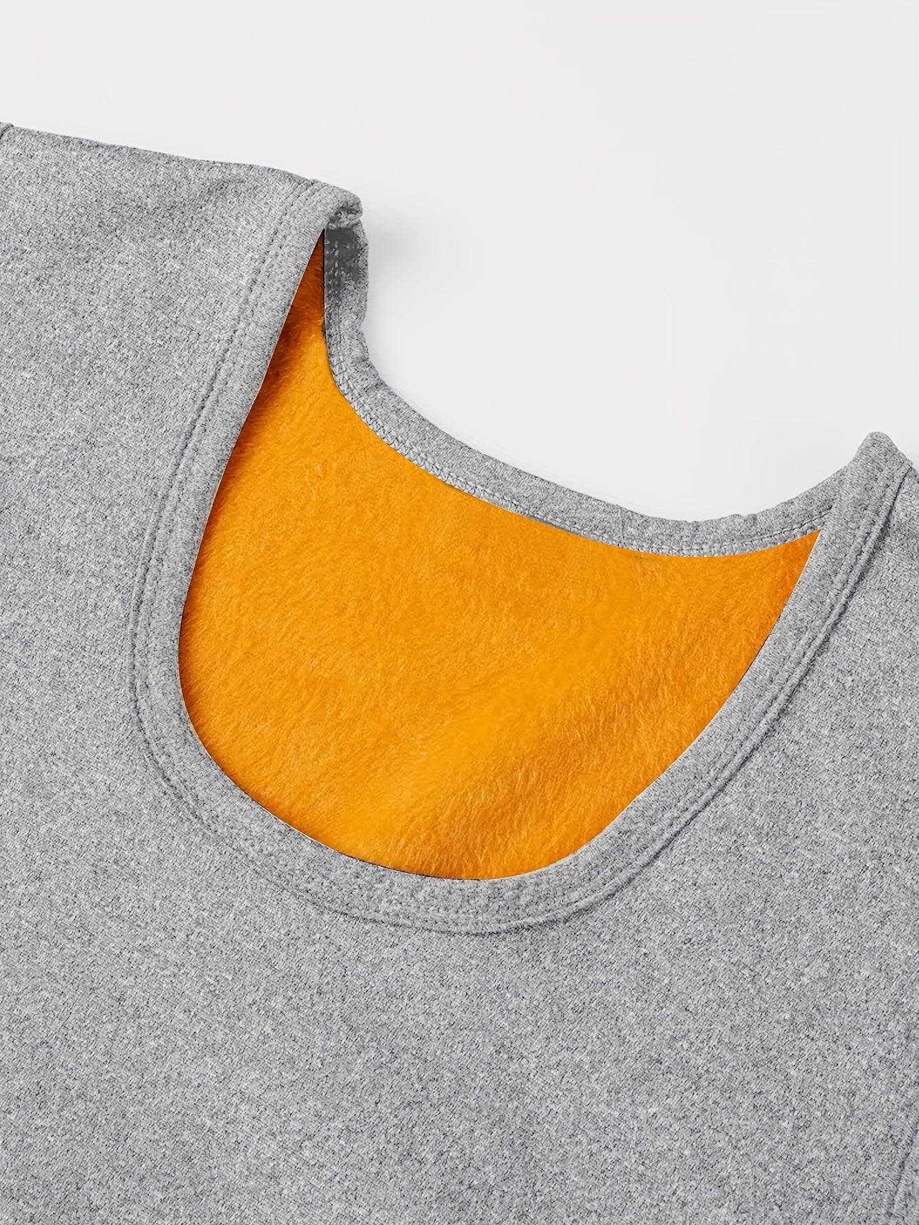 Men's Slim Fit Thermal Tank Top Windproof Fleece Lined for Fall Winter Outdoor