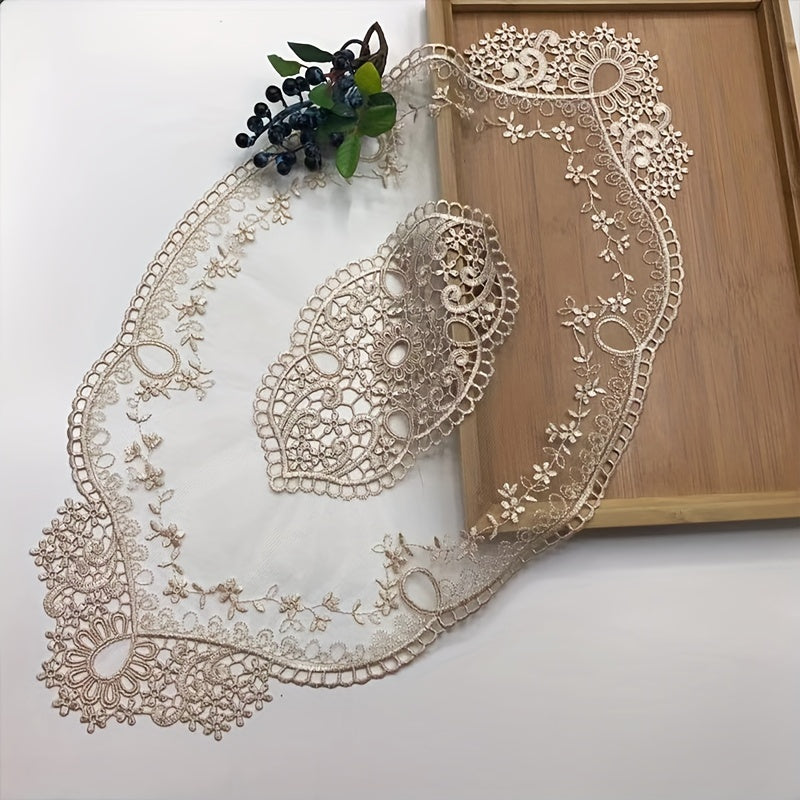Lace Placemat for Dining Table Home Kitchen Decorative Tableware