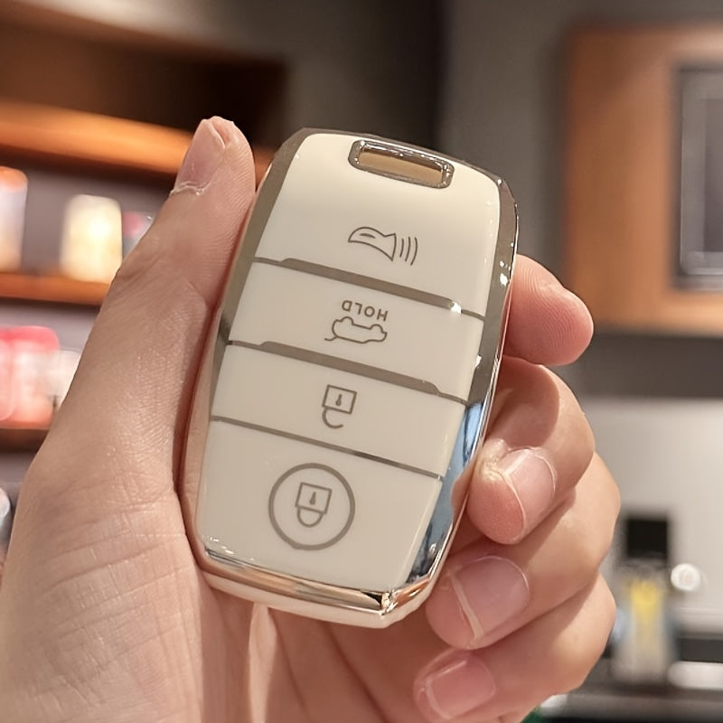 Universal Soft TPU Key Fob Cover for Car Remote Key Protector Case