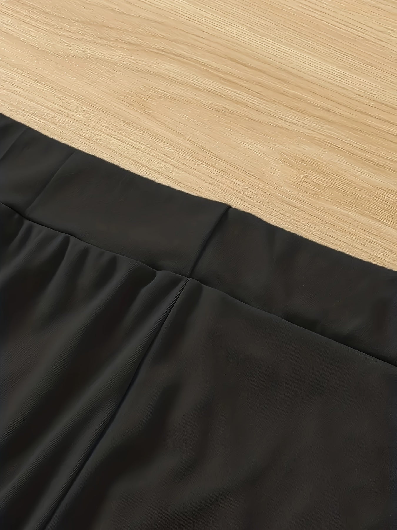 Plus Size Solid Capri Joggers Casual Drawstring Pants Summer Women