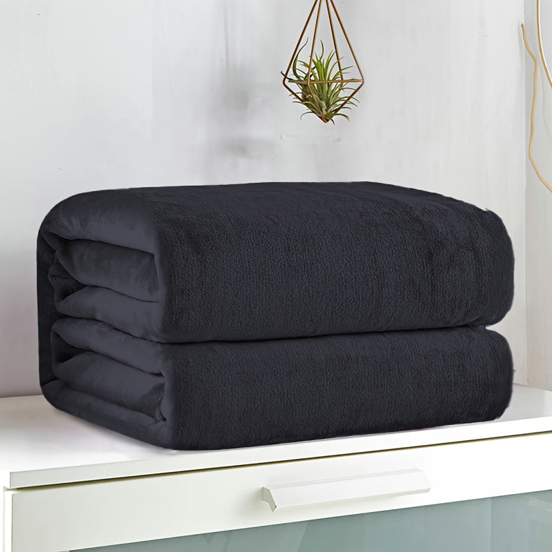 Solid Color Fleece Blanket in the New Blanket Series