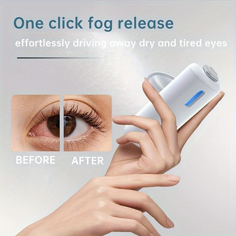 Portable Nano Facial Mist Sprayer for Skin Hydration and Eye Fatigue Relief