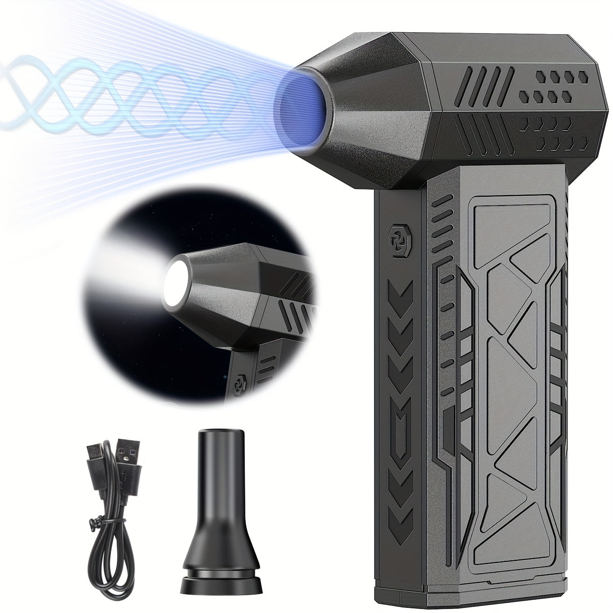 Портативный беспроводной мини-фен для путешествий, кемпинга и отдыха на природе