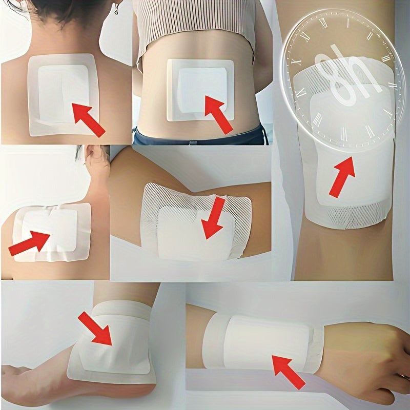 Self-Heating Patches 5/10 Pack for Body Parts Non-Woven Fabric Outdoor Use